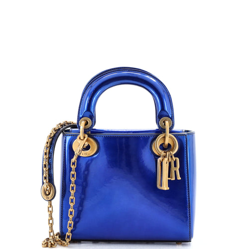 Dior Lady Dior Chain Bag Patent Mini