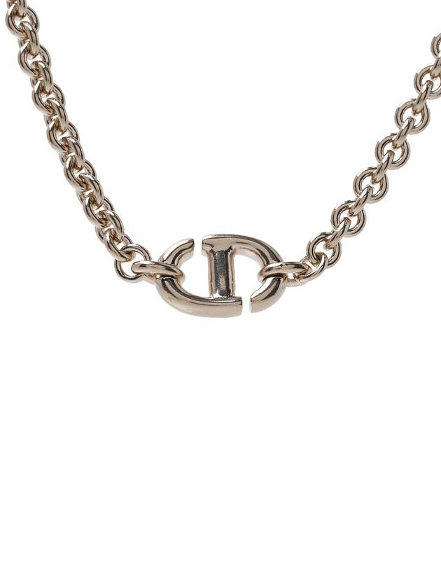 CD Navy Necklace Gold Dior
