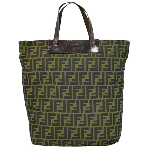 Fendi Zucca  Canvas Tote Bag ()