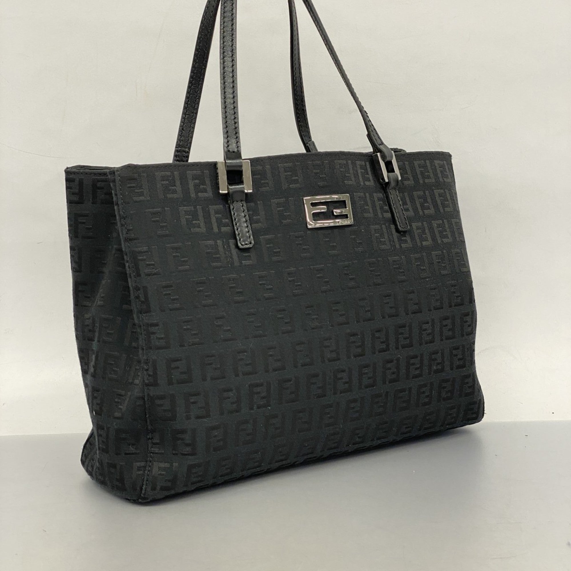 Fendi  Nylon Canvas Tote Bag ()