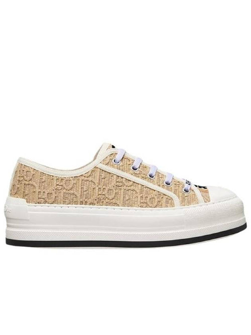 Walk'n' Platform Low Top Sneakers Beige Dior