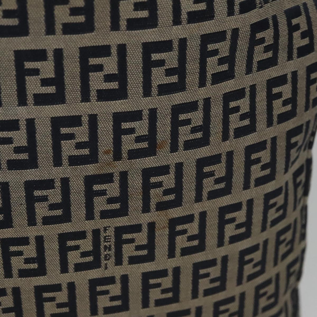 FENDI Zucchino Canvas Tote Bag Navy110364