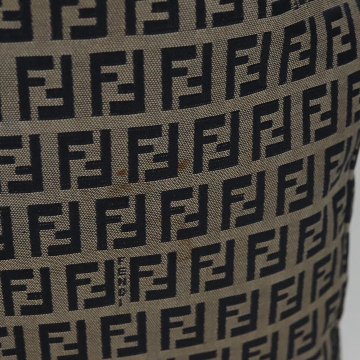 FENDI Zucchino Canvas Tote Bag Navy110364