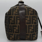 FENDI Zucca Canvas Hand Bag Brown110512