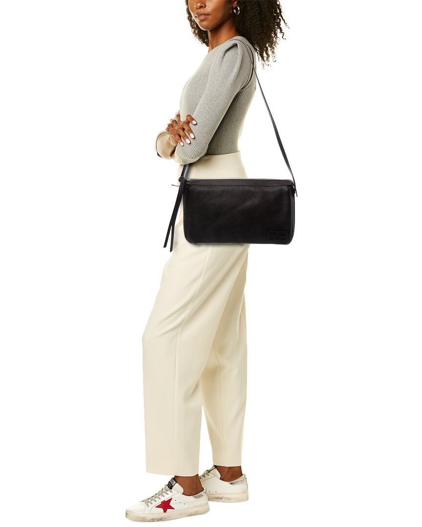 Fendi Simply Fendi Medium Leather Shoulder Bag