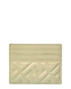 Fendi Baguette Leather Card Holder