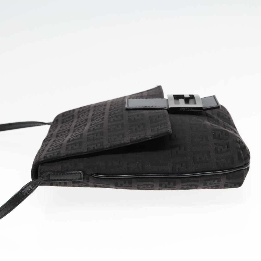 Fendi Baguette  Canvas Shoulder Bag ()