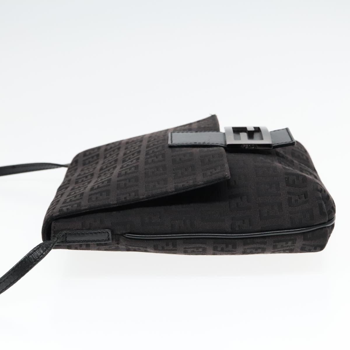 Fendi Baguette  Canvas Shoulder Bag ()