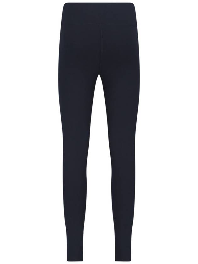 Balenciaga reflective logo leggings black