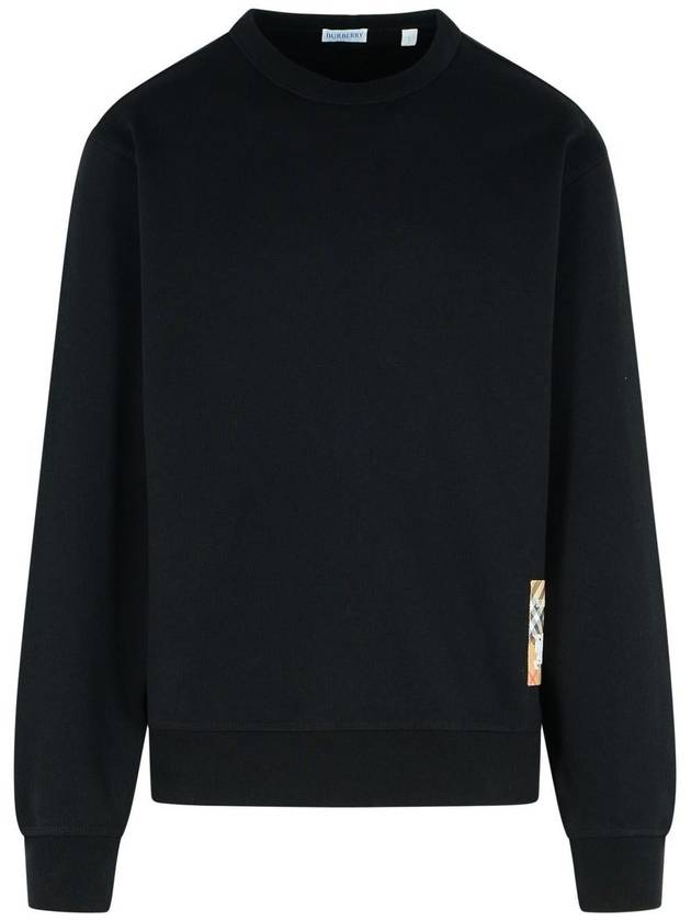 Burberry Burberry Black Cotton Sweatshirt