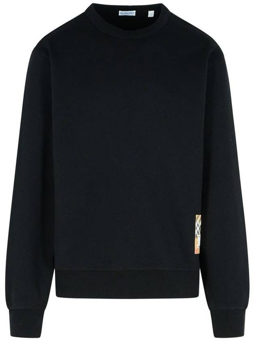 Burberry Burberry Black Cotton Sweatshirt