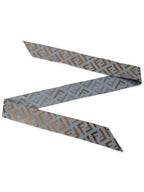 Fendi Wrappy Silk Scarf Light Blue