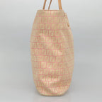 FENDI Zucchino Canvas Tote Bag Pink115728