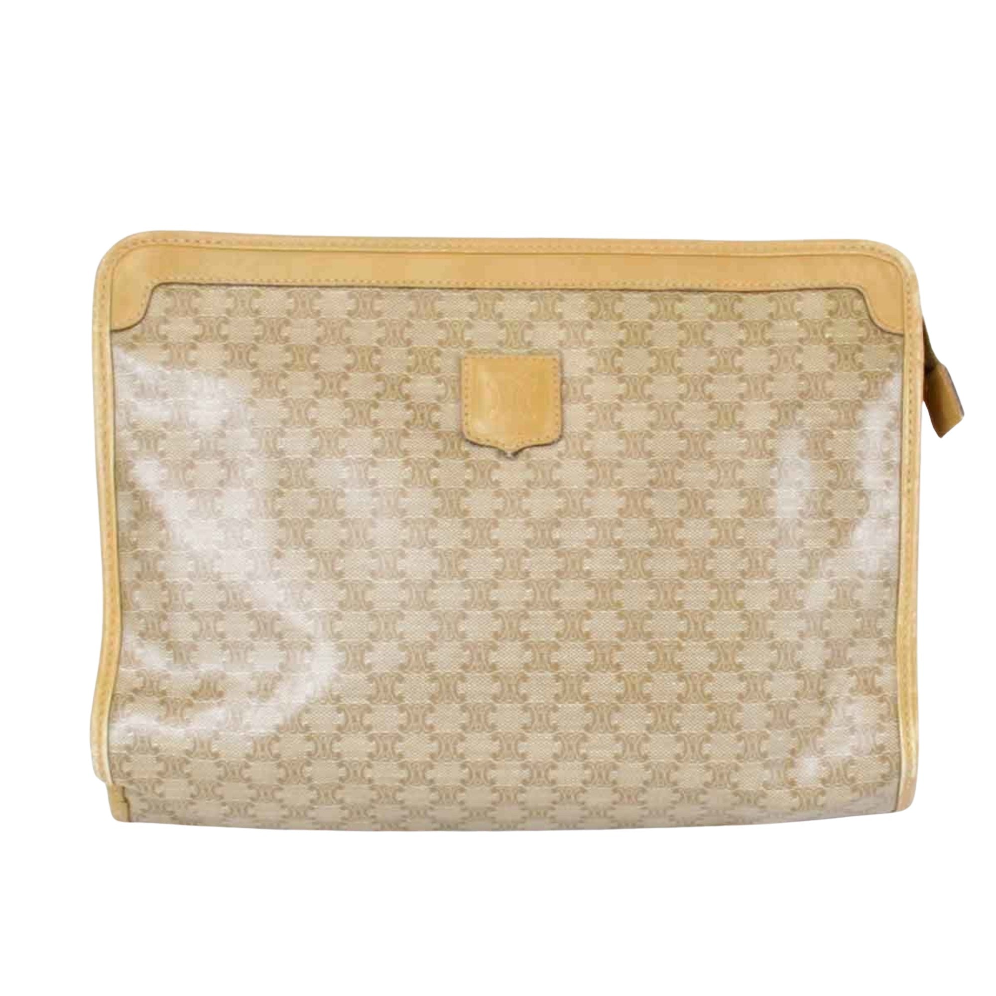 CELINE Macadam Clutch Bag