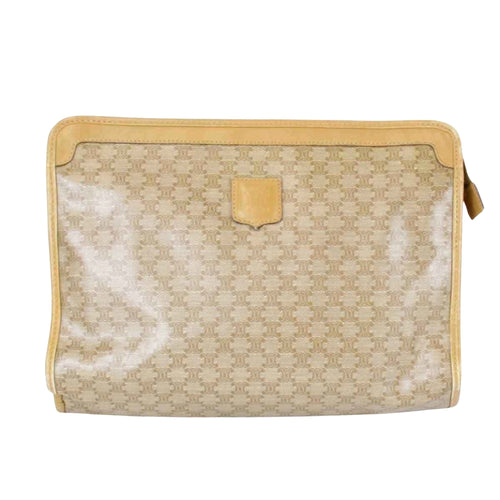 CELINE Macadam Clutch Bag