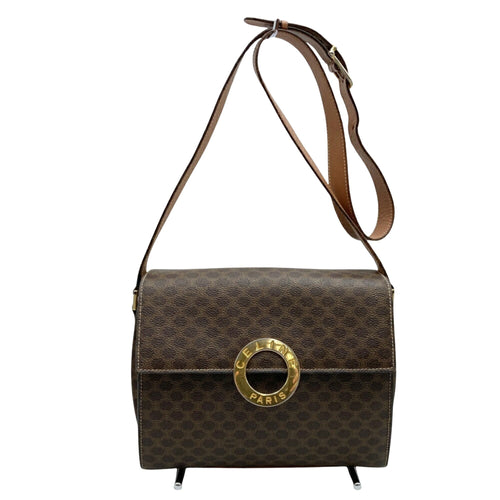 CELINE Macadam Shoulder Bag