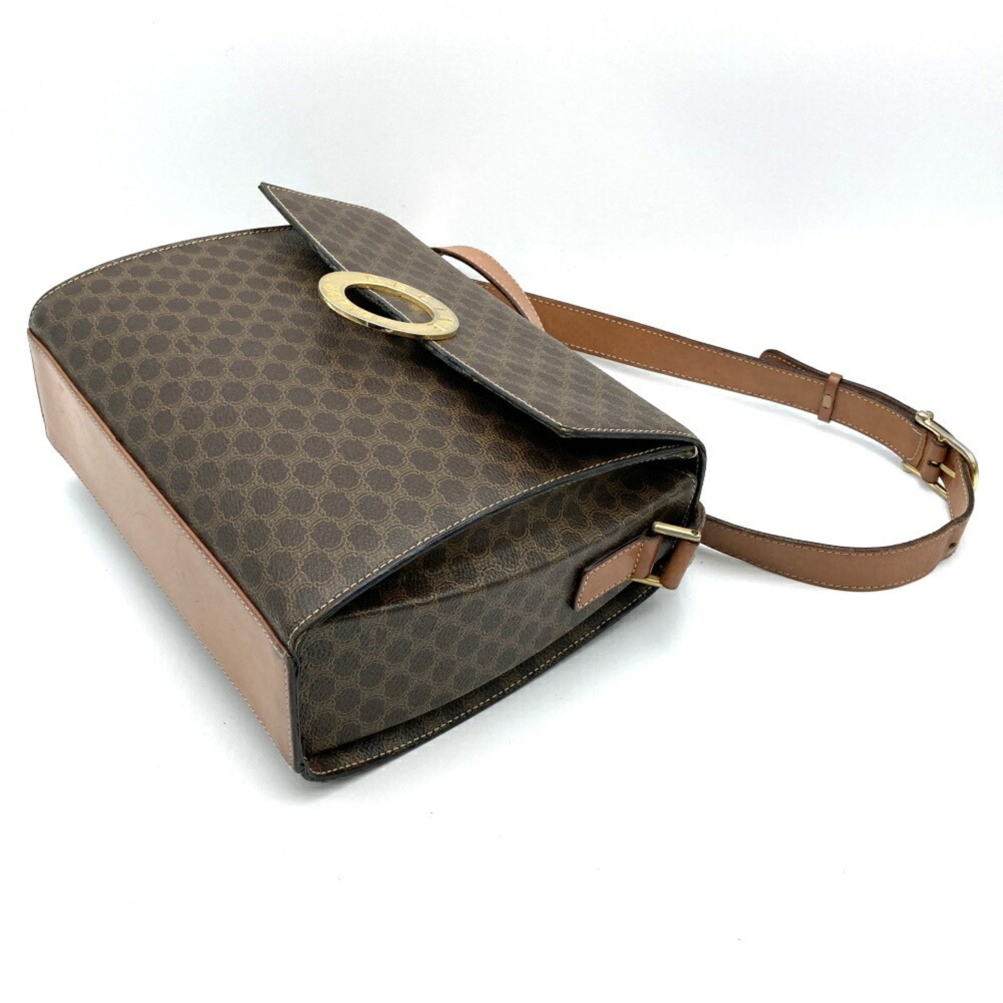 CELINE Macadam Shoulder Bag