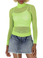 Balenciaga neck polar green