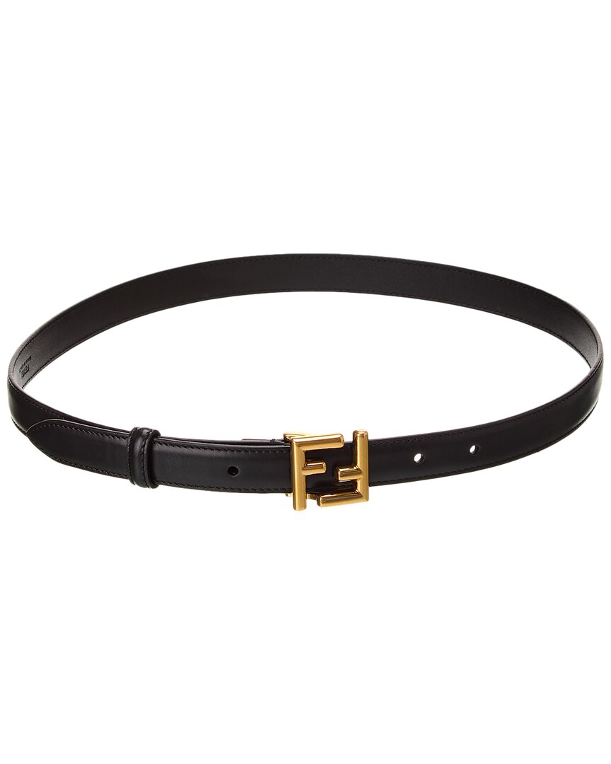 Fendi Ff Buckle Leather Belt