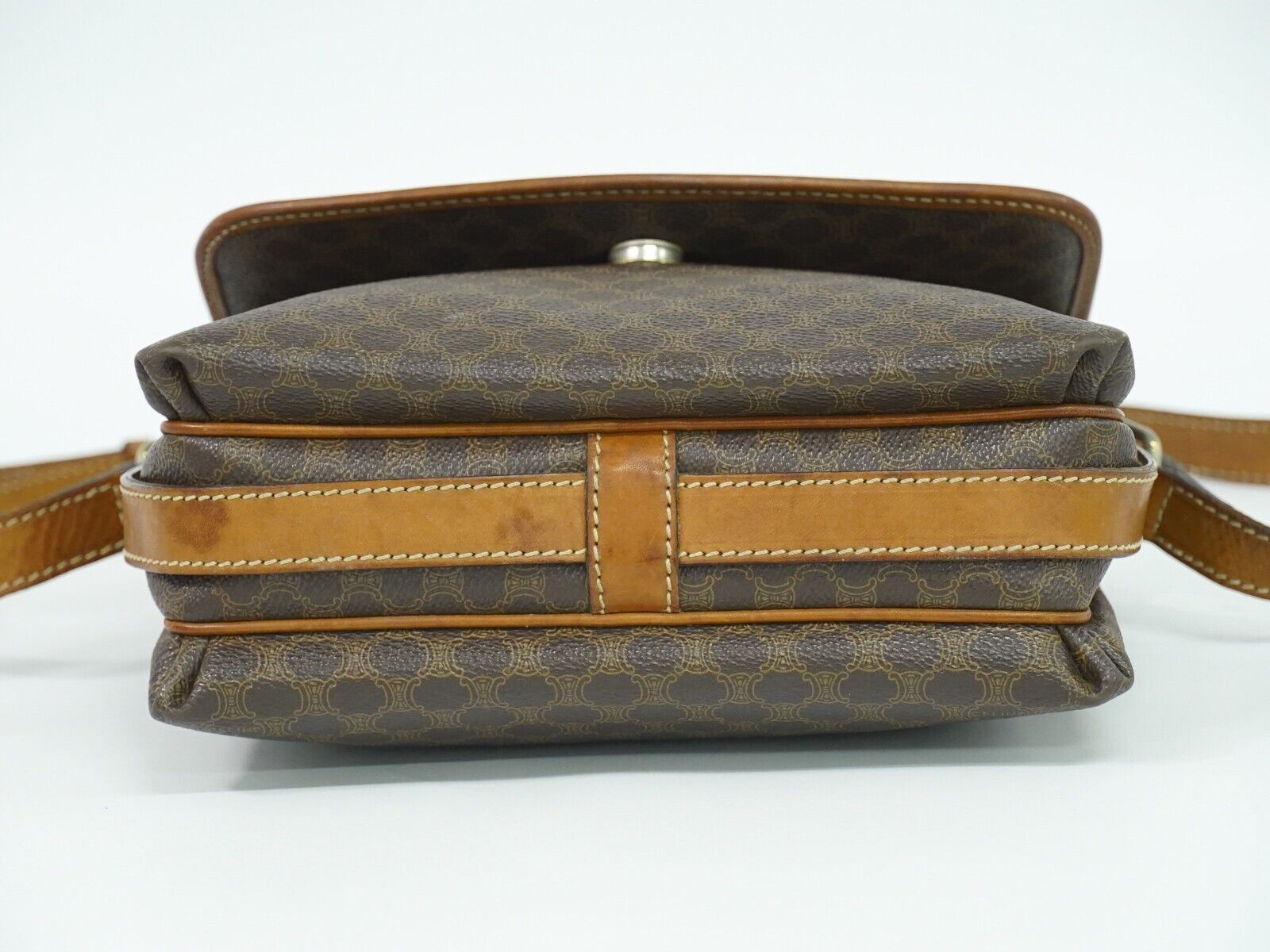 CELINE Macadam Shoulder Bag