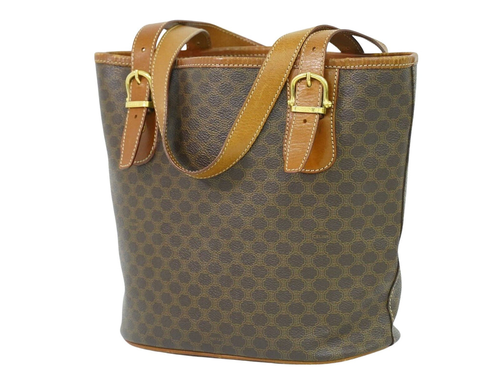 CELINE Macadam Shoulder Bag