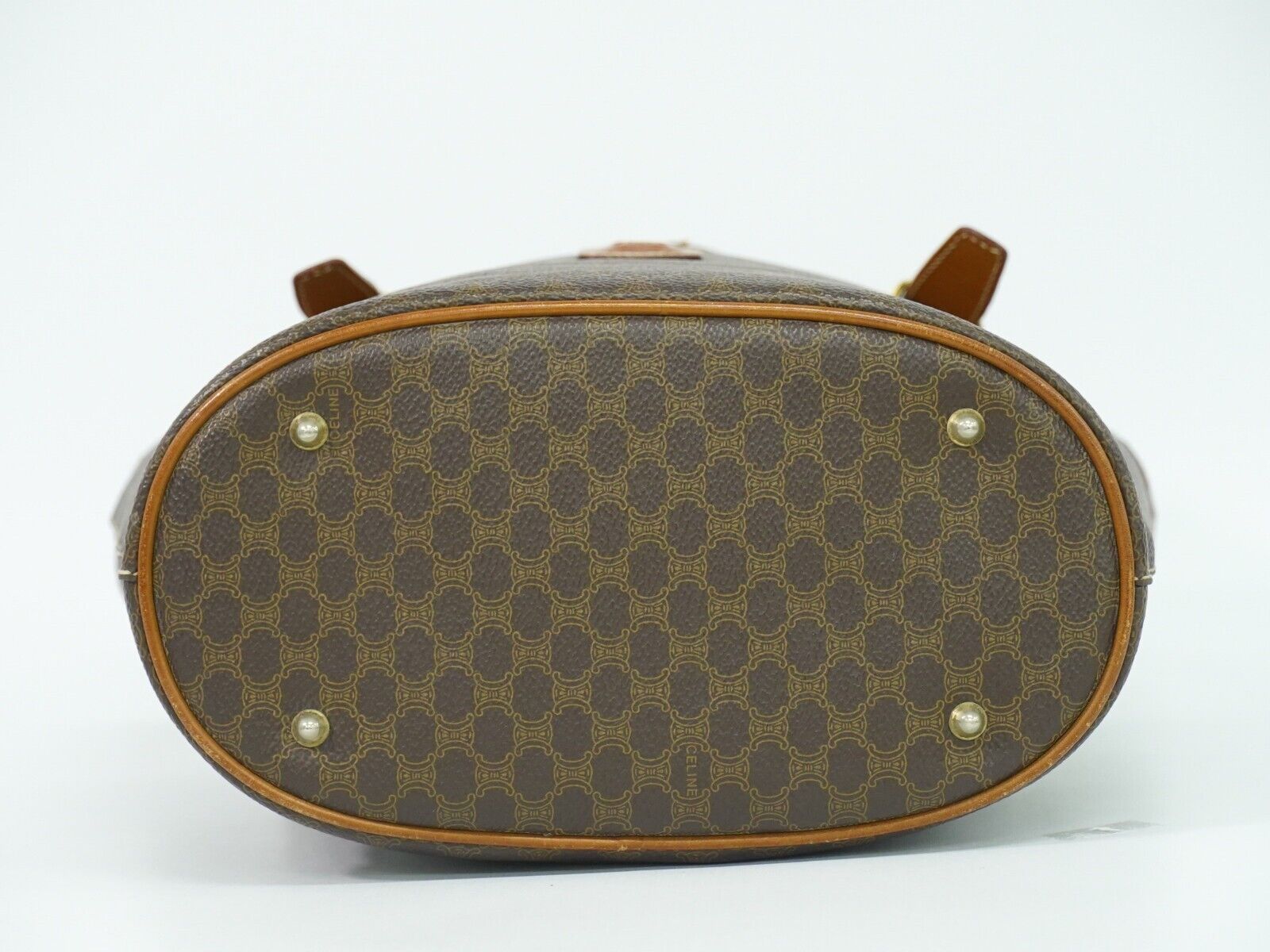 CELINE Macadam Shoulder Bag