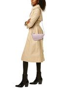 Burberry Micro Sling Shell Leather Shoulder Bag