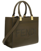 Fendi Sunshine Small Leather Tote