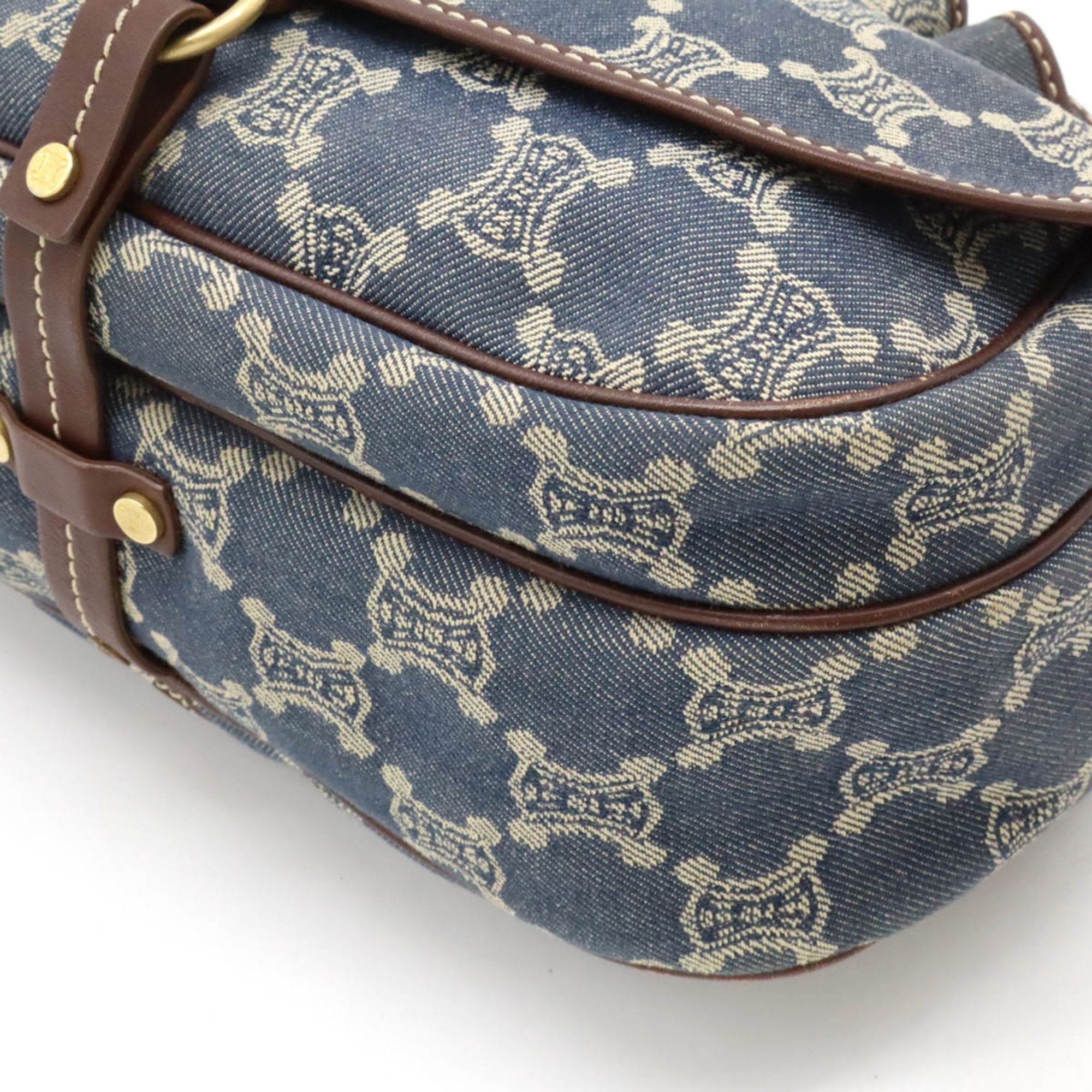 CELINE Macadam Shoulder Bag
