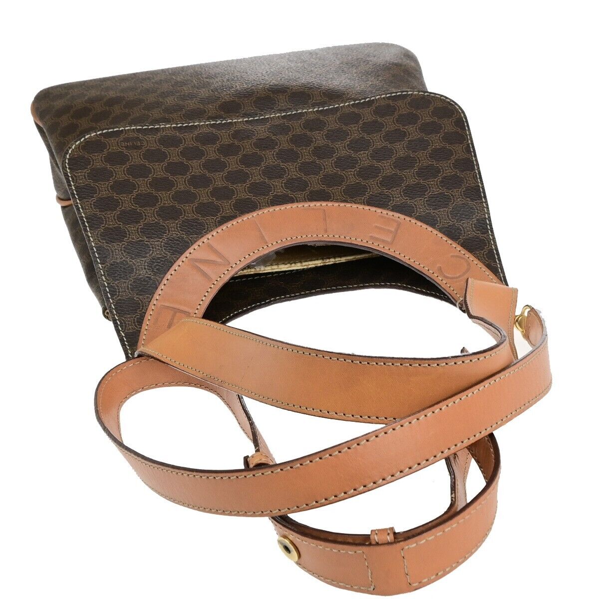 CELINE Macadam Shoulder Bag