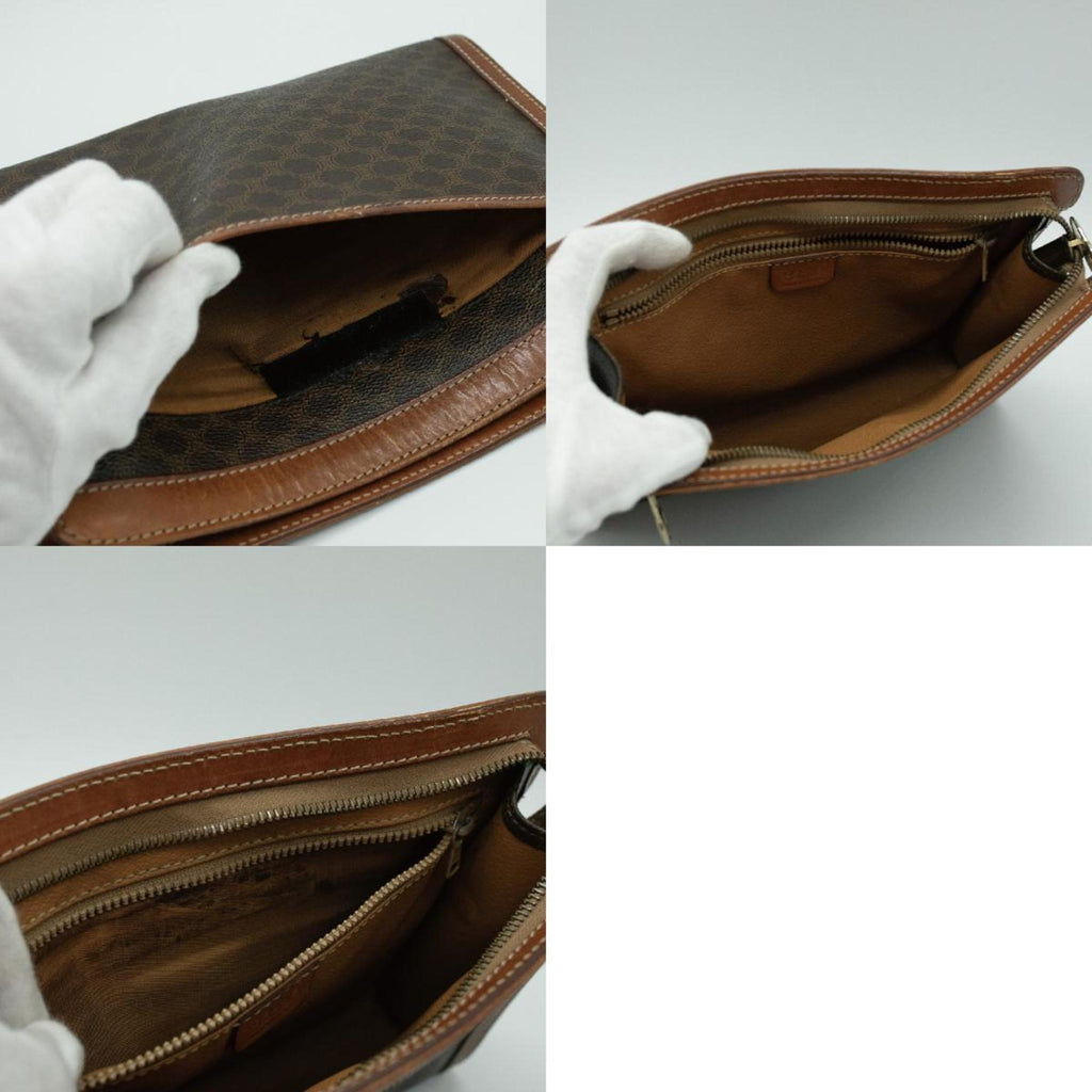 CELINE Macadam Clutch Bag