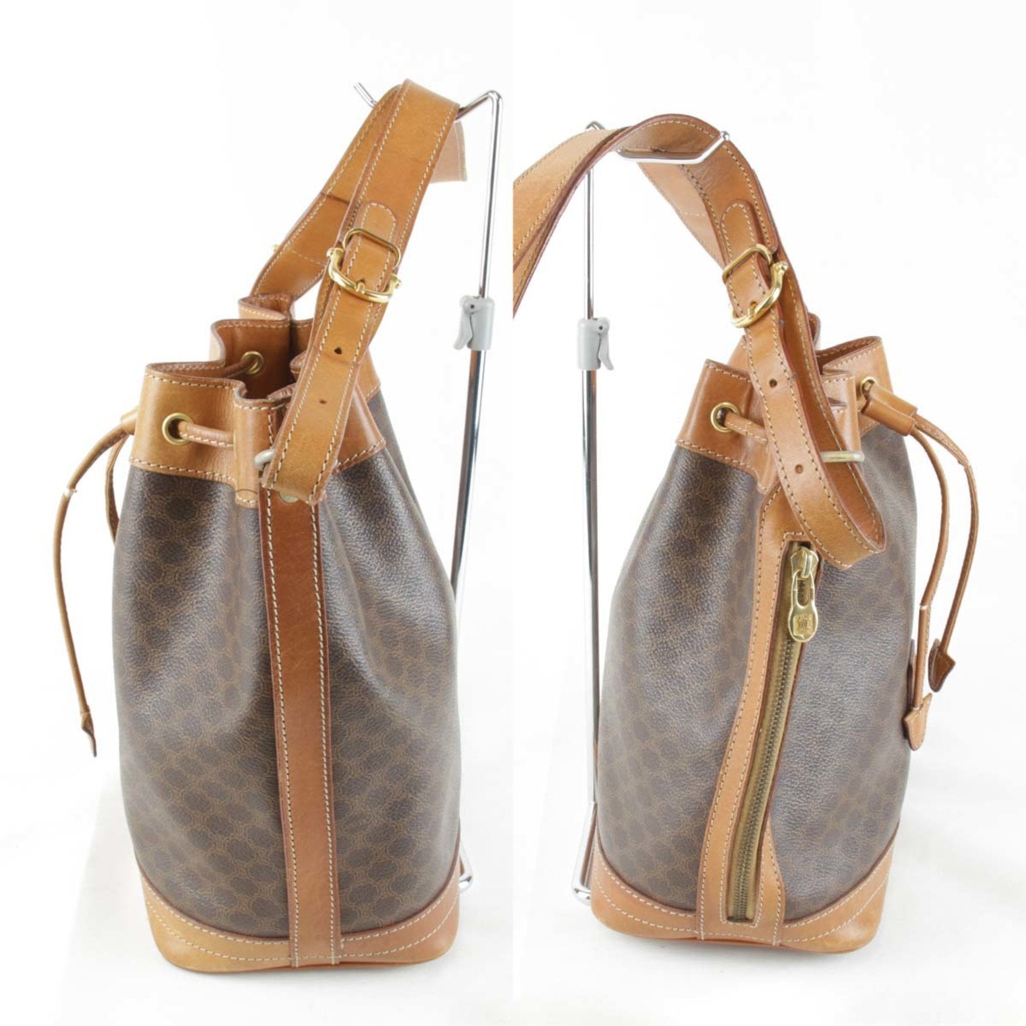 CELINE Macadam Shoulder Bag