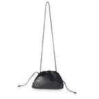 BOTTEGA VENETA Black Calfskin Mini Pouch Bag