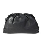 BOTTEGA VENETA Black Calfskin Mini Pouch Bag