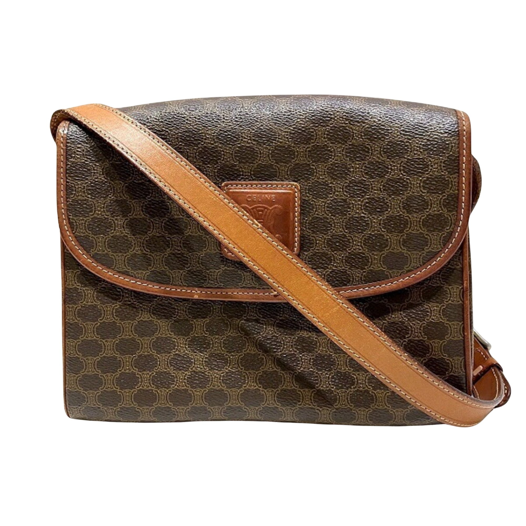 CELINE Macadam Shoulder Bag