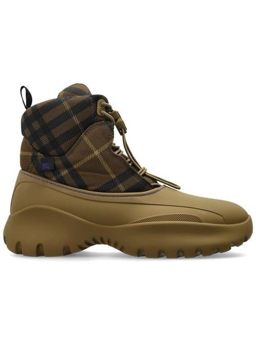 Burberry Burberry Ankle Boots, Men's, Green