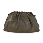 BOTTEGA VENETA Mustard Calfskin Mini Pouch