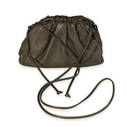 BOTTEGA VENETA Mustard Calfskin Mini Pouch