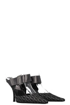 CHRISTIAN DIOR Heels Oblique Silver Black