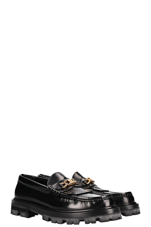CELINE Margaret Triomphe Loafers Black