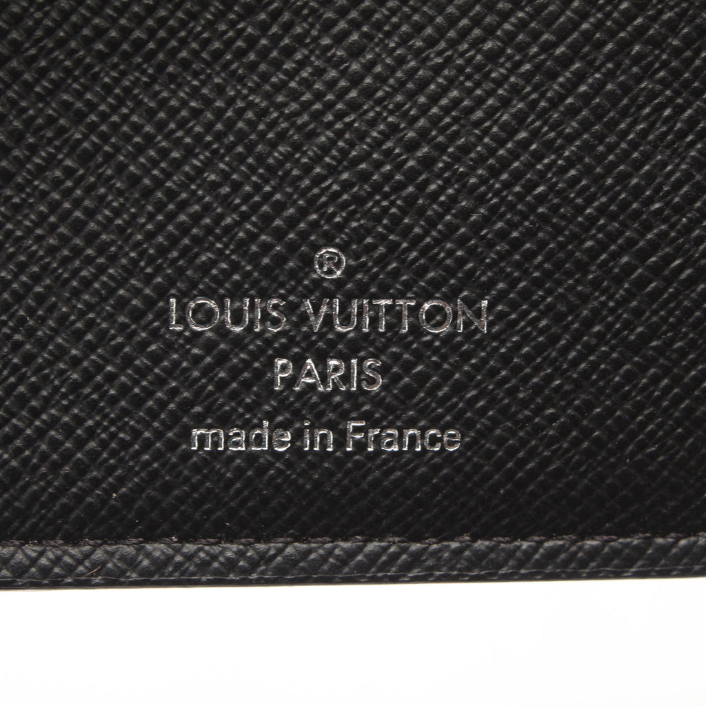Louis Vuitton Damier Graphite Portefeuille Slender Canvas Short Wallet N63261 in New Condition