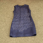 Fendi blue silk dress