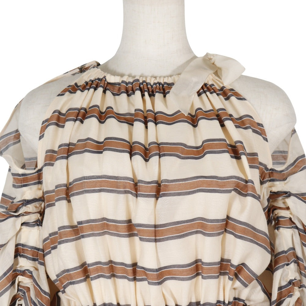 Fendi Beige Cocktail Dress Polyester