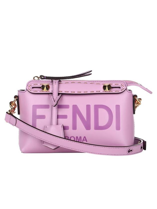 Fendi By The Way Boston Shoulder Bag Lilac