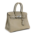 Hermes 30cm Sage Togo Leather w/ Palladium Hardware