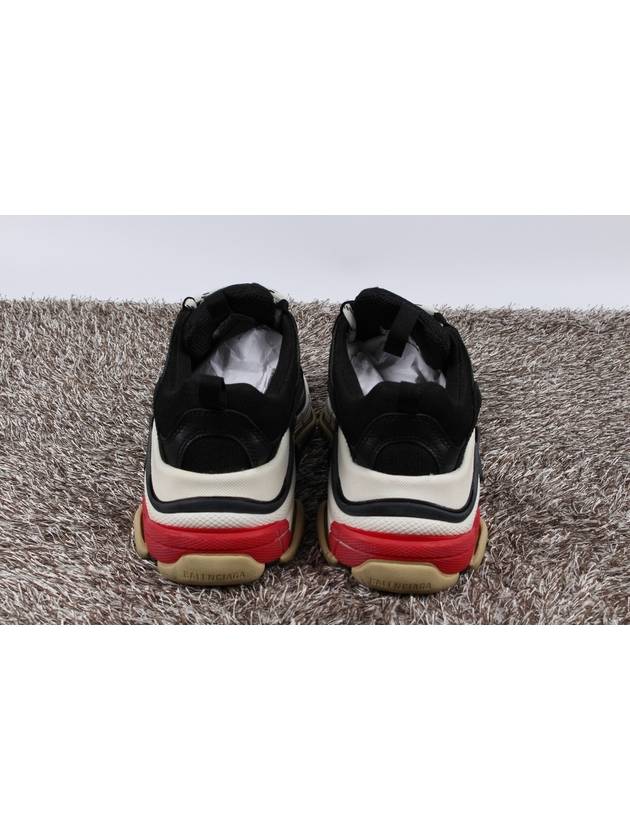 Balenciaga Triple S Black Red 35 220