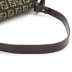 Fendi Zucchino Chef Canvas Shoulder Bag