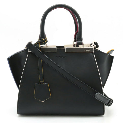 Fendi Leather Petit 2WAY Handbag 8BH333