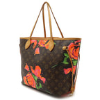 Louis Vuitton Neverfull Monogram Rose 2way Tote Bag