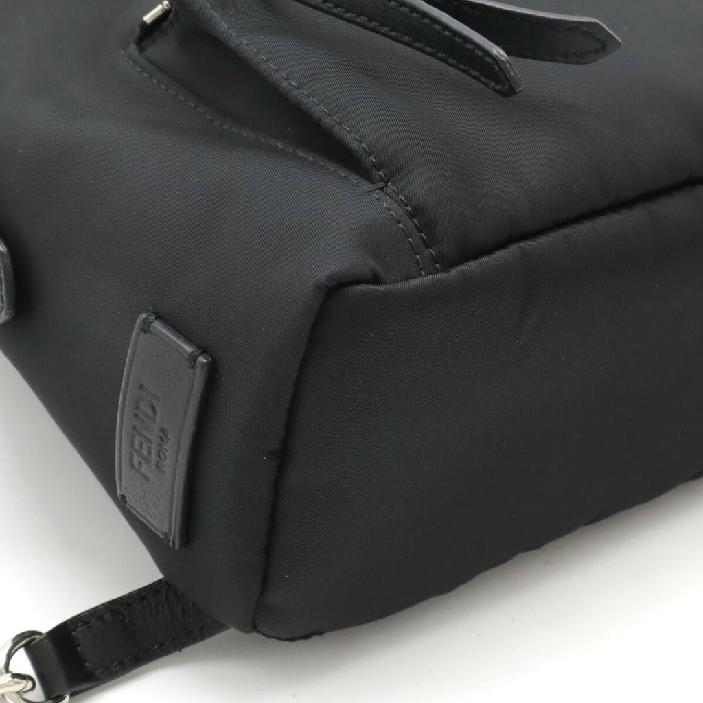Fendi Monster Mini Backpack Nylon Leather